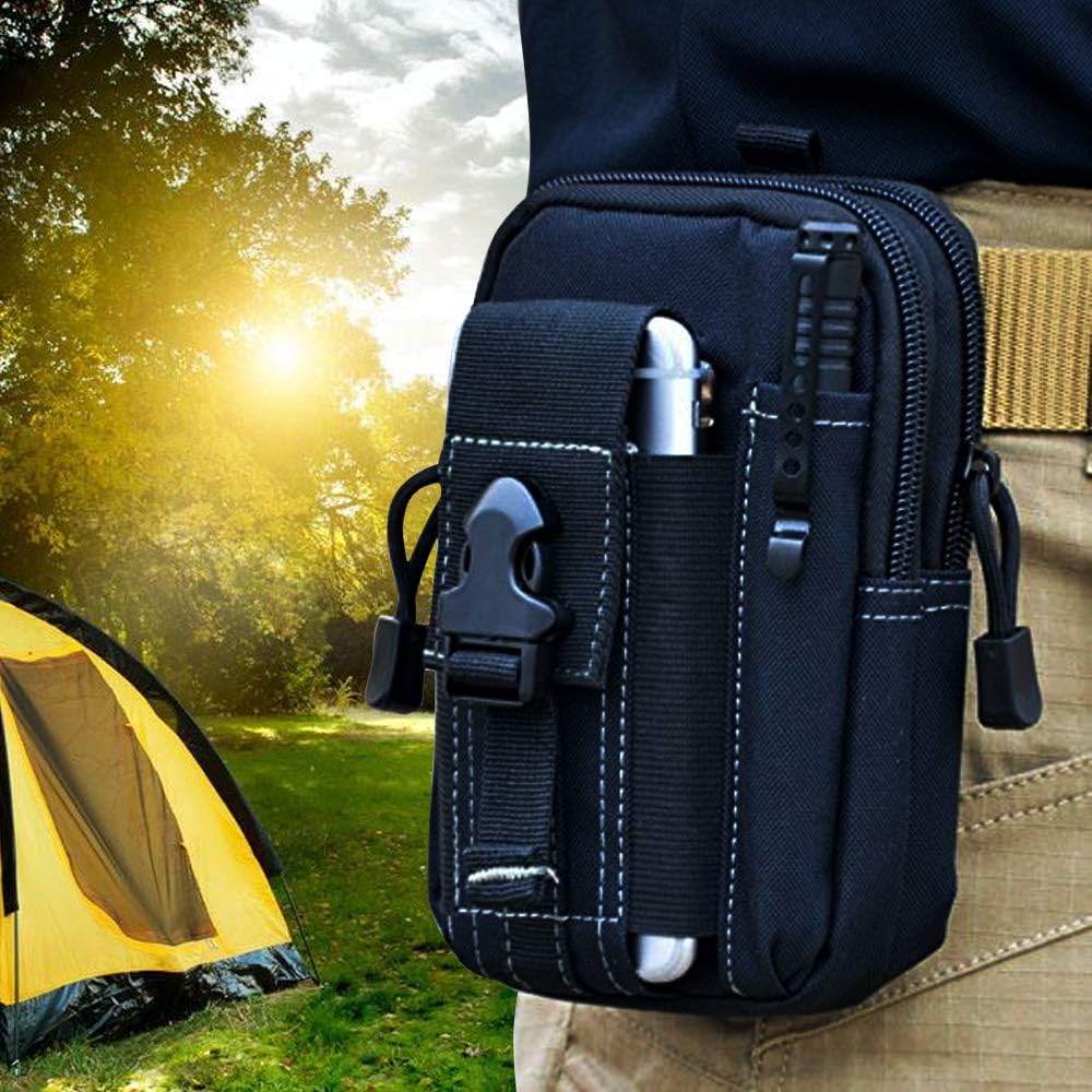 Edc Carry Bag - Pochette tactique Molle pour ceinture, sac