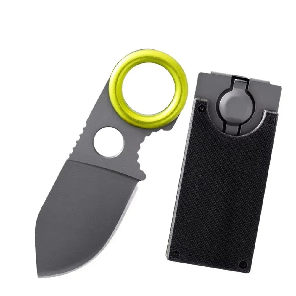 Edc Fixed Blade Deep Carry - Mini couteau à lame fixe EDC,