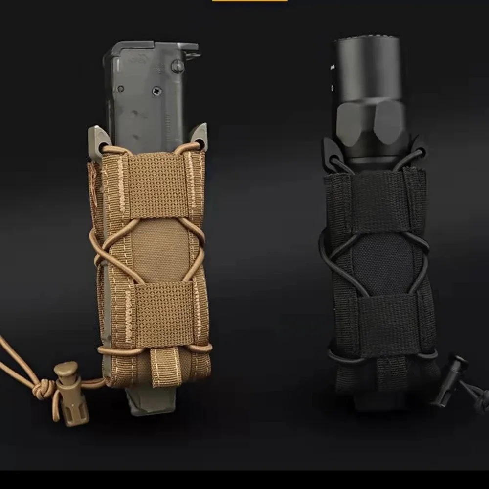Edc Carry Flashlight - Pochette pour pistolet unique 9MM, Mini