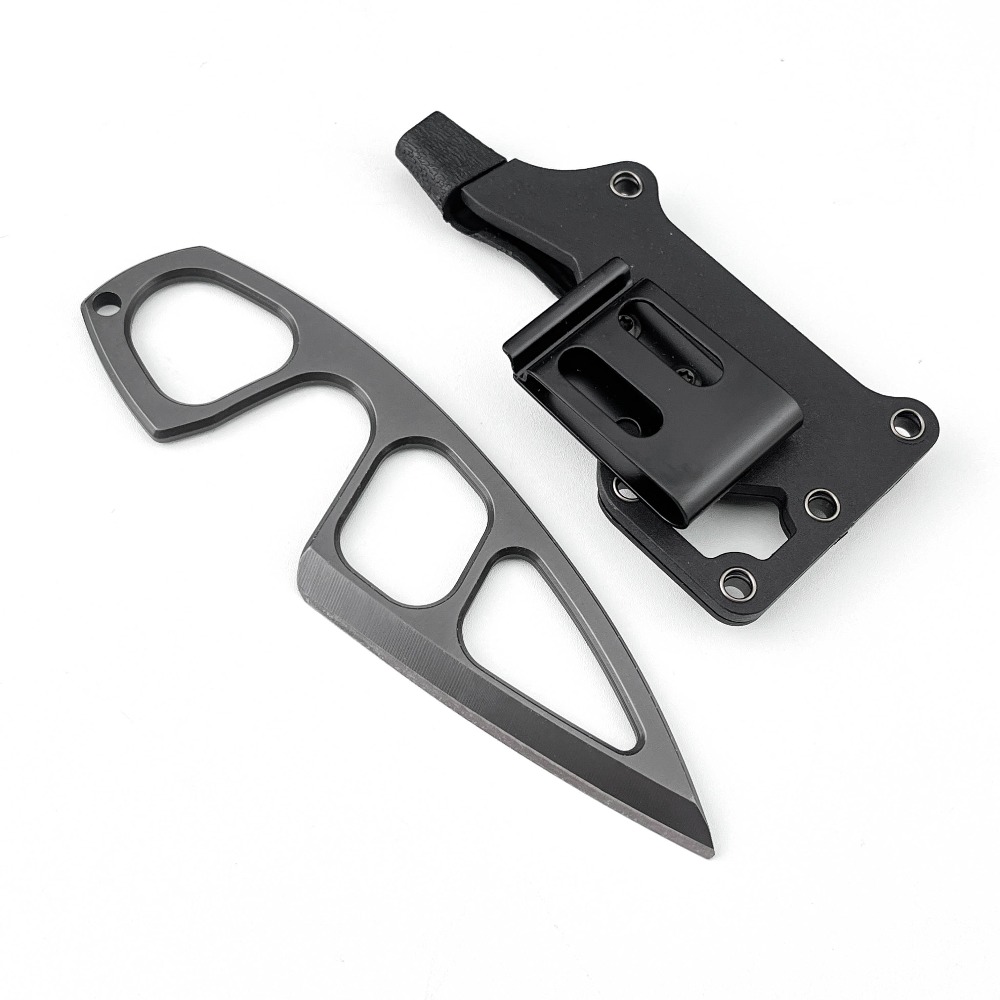 Edc Fixed Blade Deep Carry - Couteau à lame fixe portable EDC,