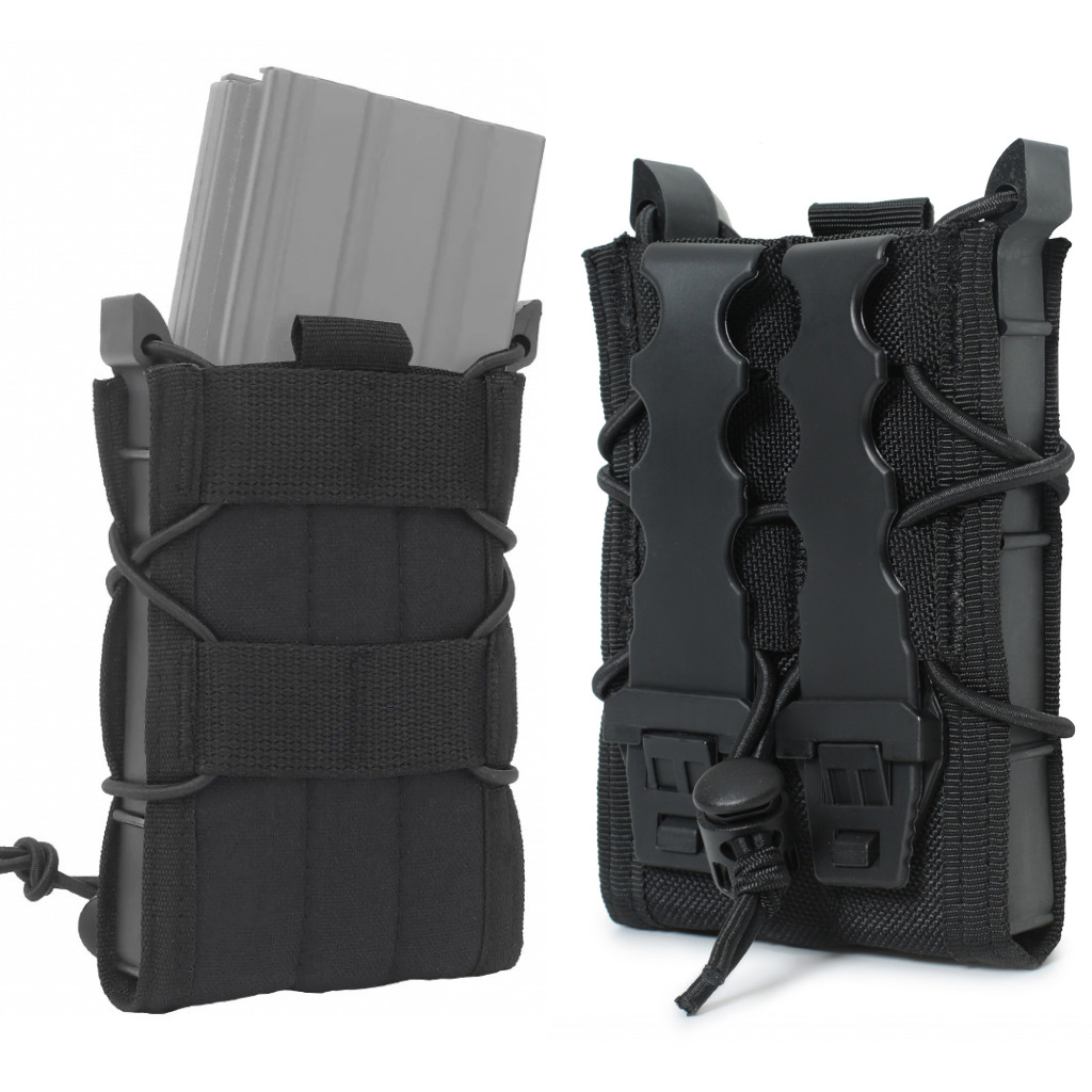 Edc Carry Holster - Pochette pour chargeur unique Molle, support