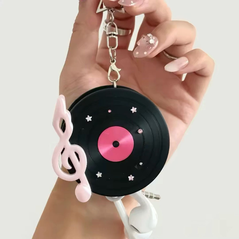 Cable Winder Keychain - Enrouleur de câble vinyle Kawaii avec