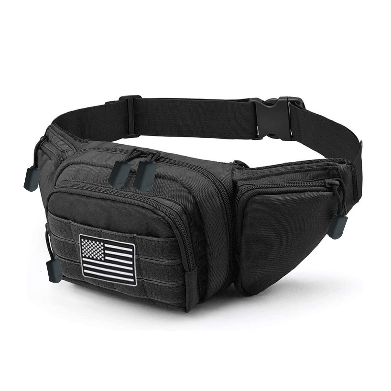 Edc Concealed Carry Fanny Pack - Sac banane tactique étanche pour pistolet,