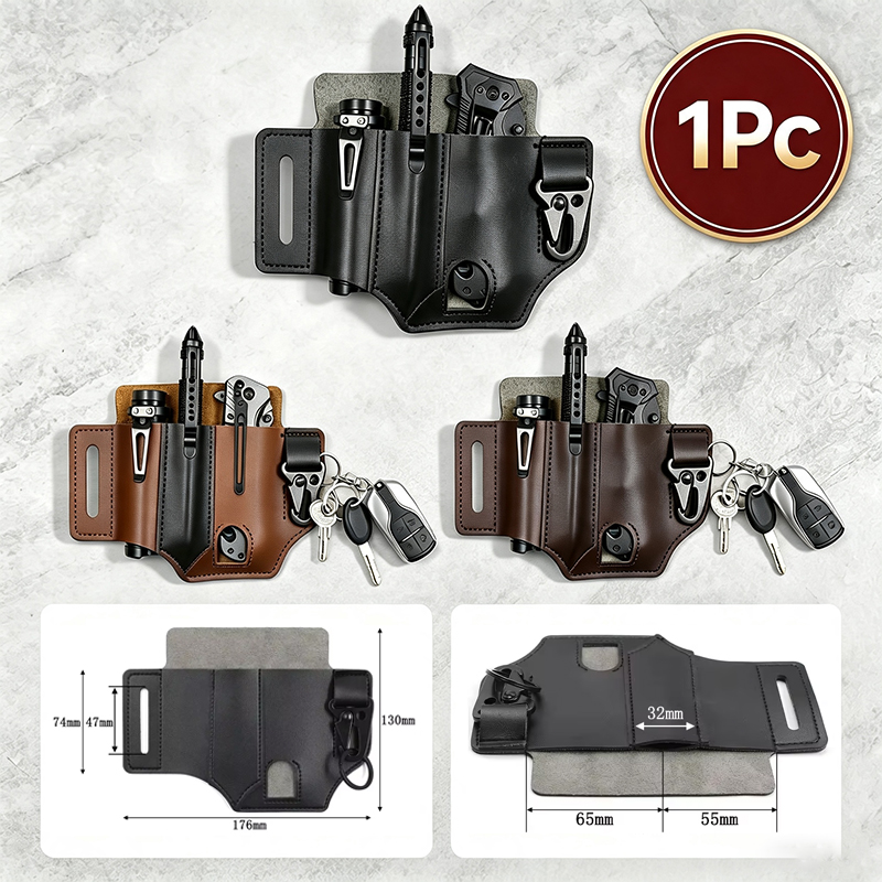 Cintre de taille en cuir de va - Edc Carry Pocket Pouch avis et prix