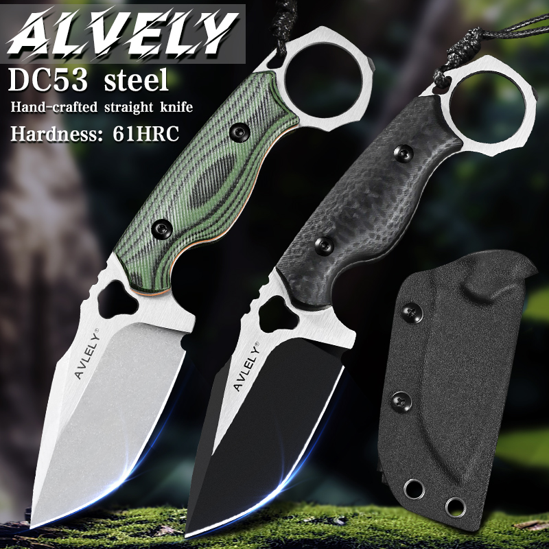 Couteau à lame fixe en acier D - Edc Fixed Blade Deep Carry avis et prix