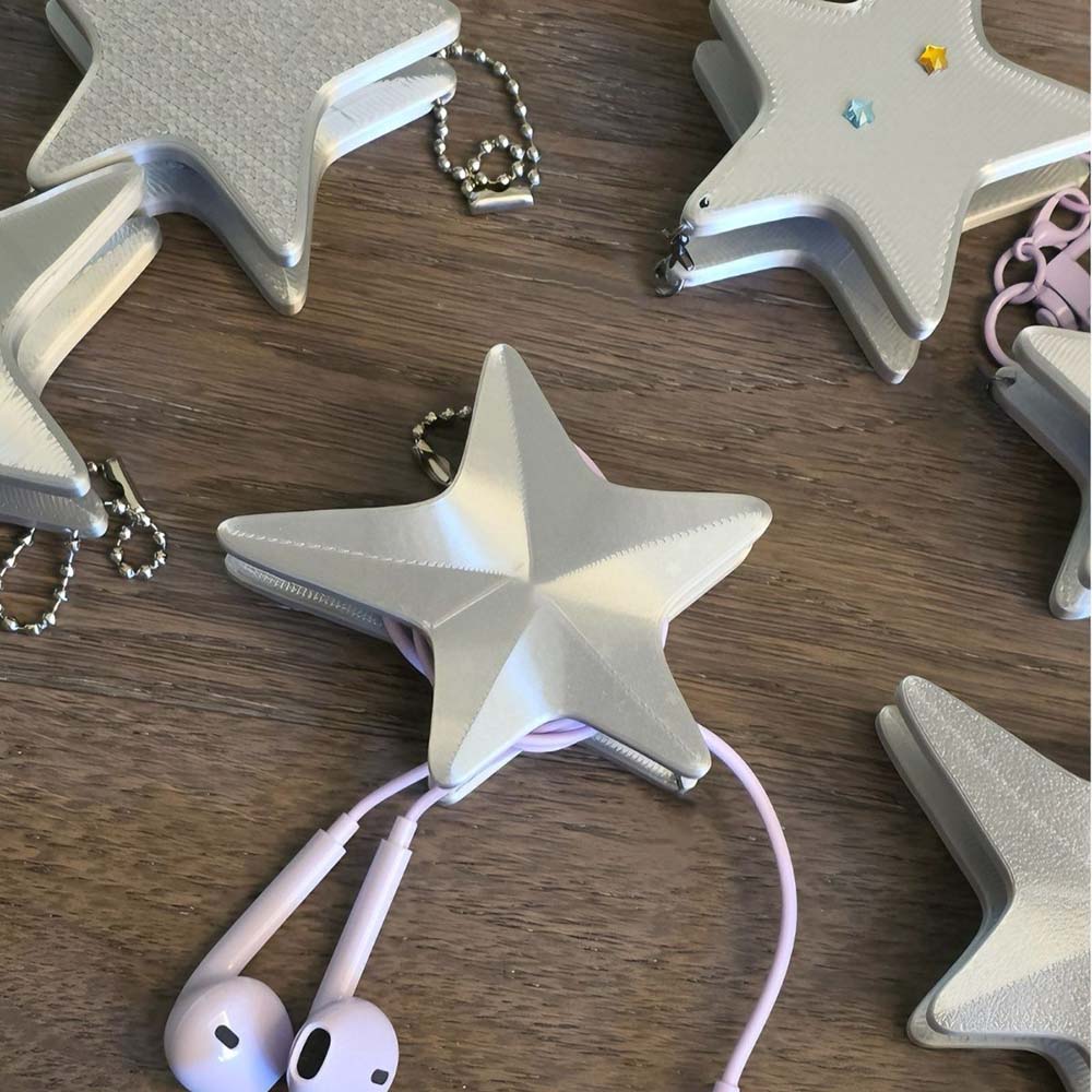Support de câble étoile 3D sty - Cable Winder Keychain avis et prix