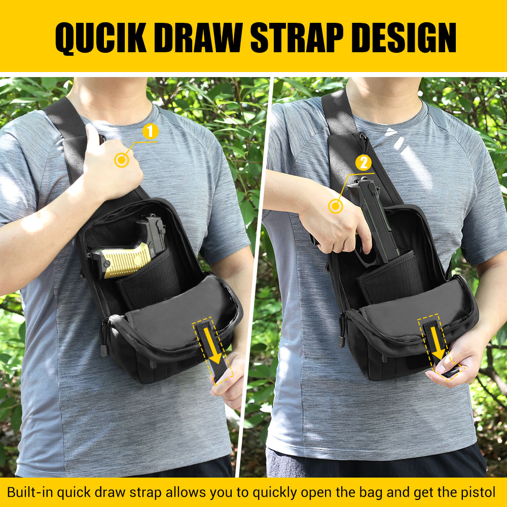 Sac pour pistolet tactique, ét - Edc Carry Handgun avis et prix