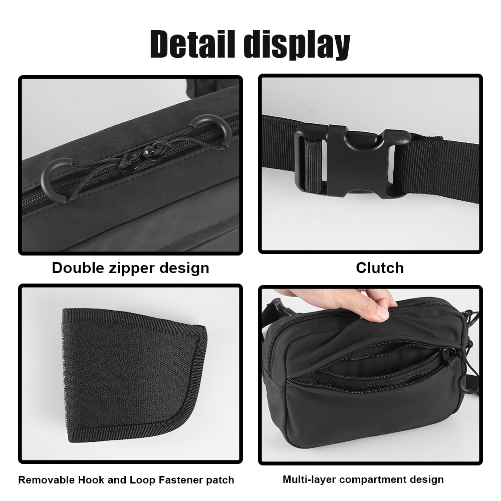Sac banane tactique dissimulé  - Edc Concealed Carry Fanny Pack avis et prix