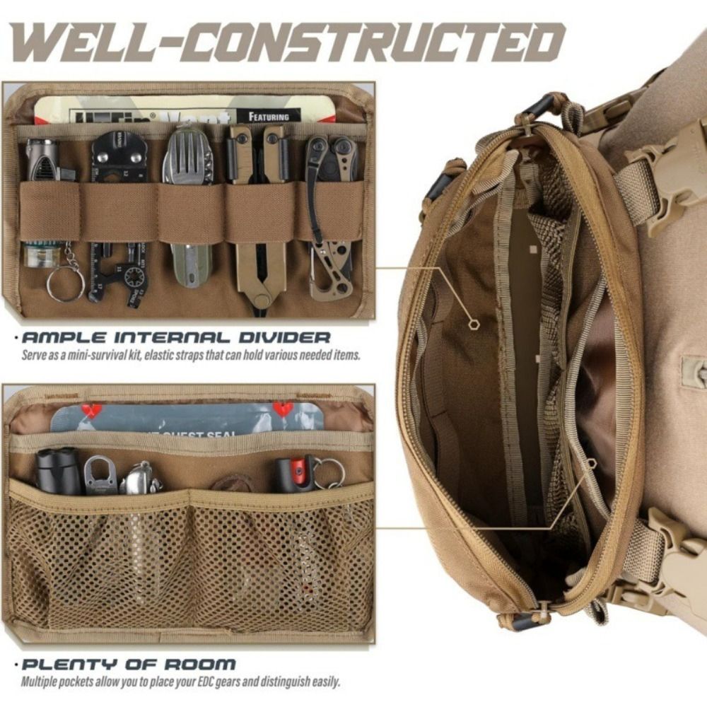 Sac de poitrine pour homme en  - Edc Carry Bag avis et prix