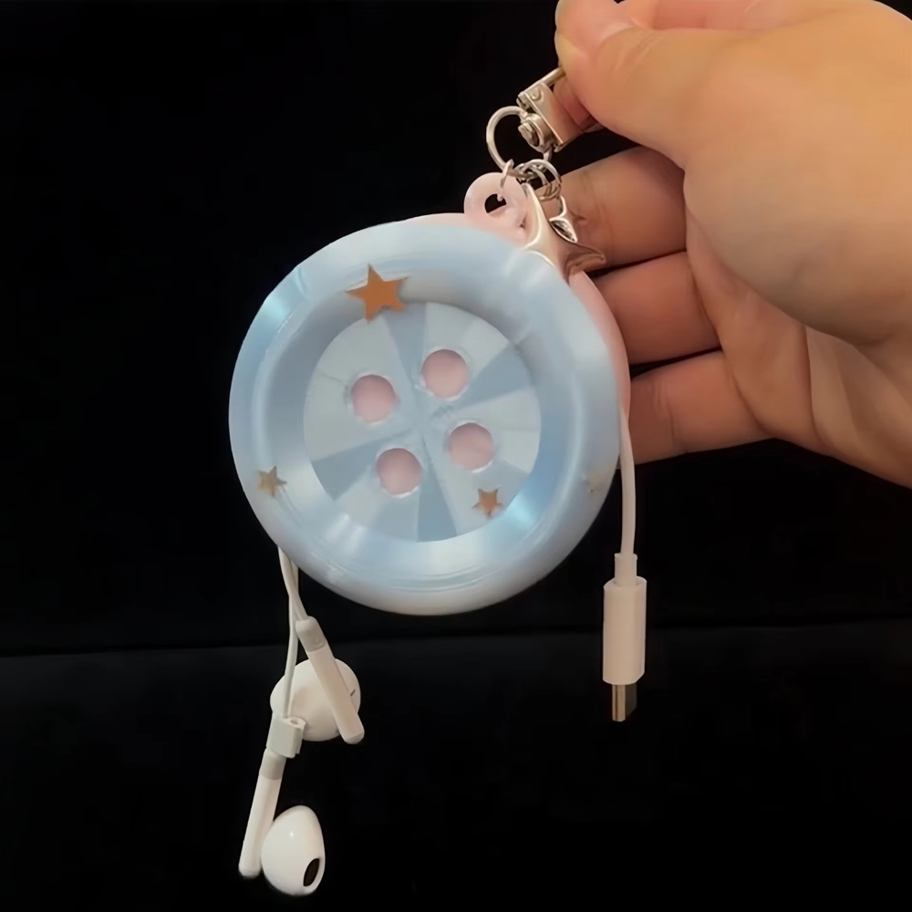 Enrouleur de câble d'écouteurs - Cable Winder Keychain avis et prix