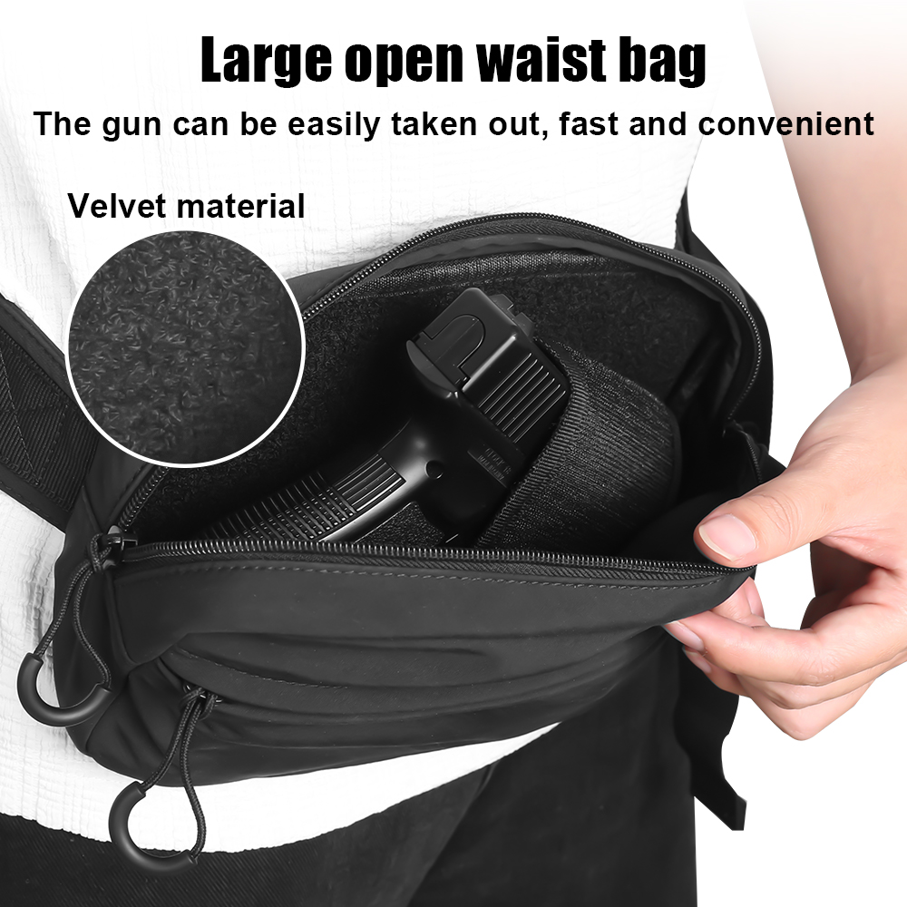 Sac à bandoulière tactique pou - Edc Concealed Carry Fanny Pack avis et prix
