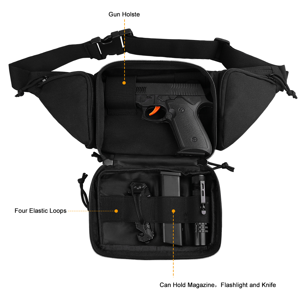 Sac de taille de chasse, ceint - Edc Carry Holster avis et prix