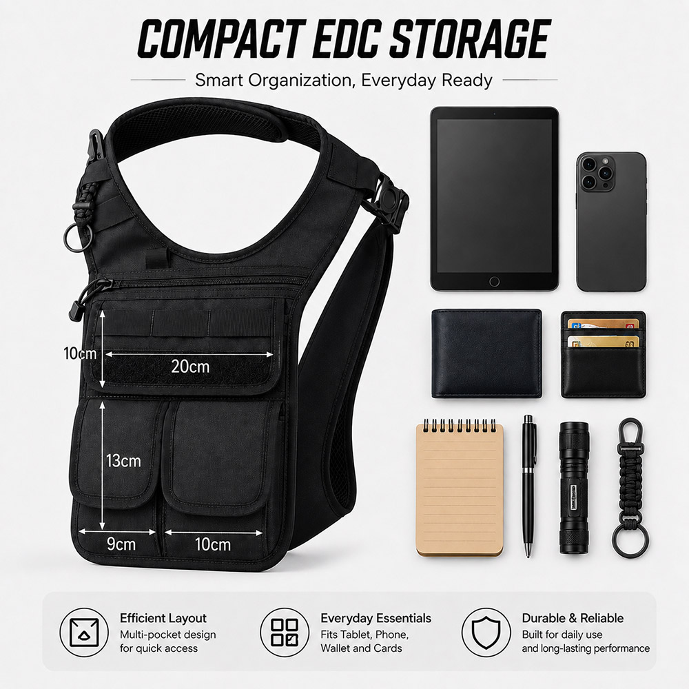 Sac à outils tactique dissimul - Edc Carry Pocket Pouch avis et prix