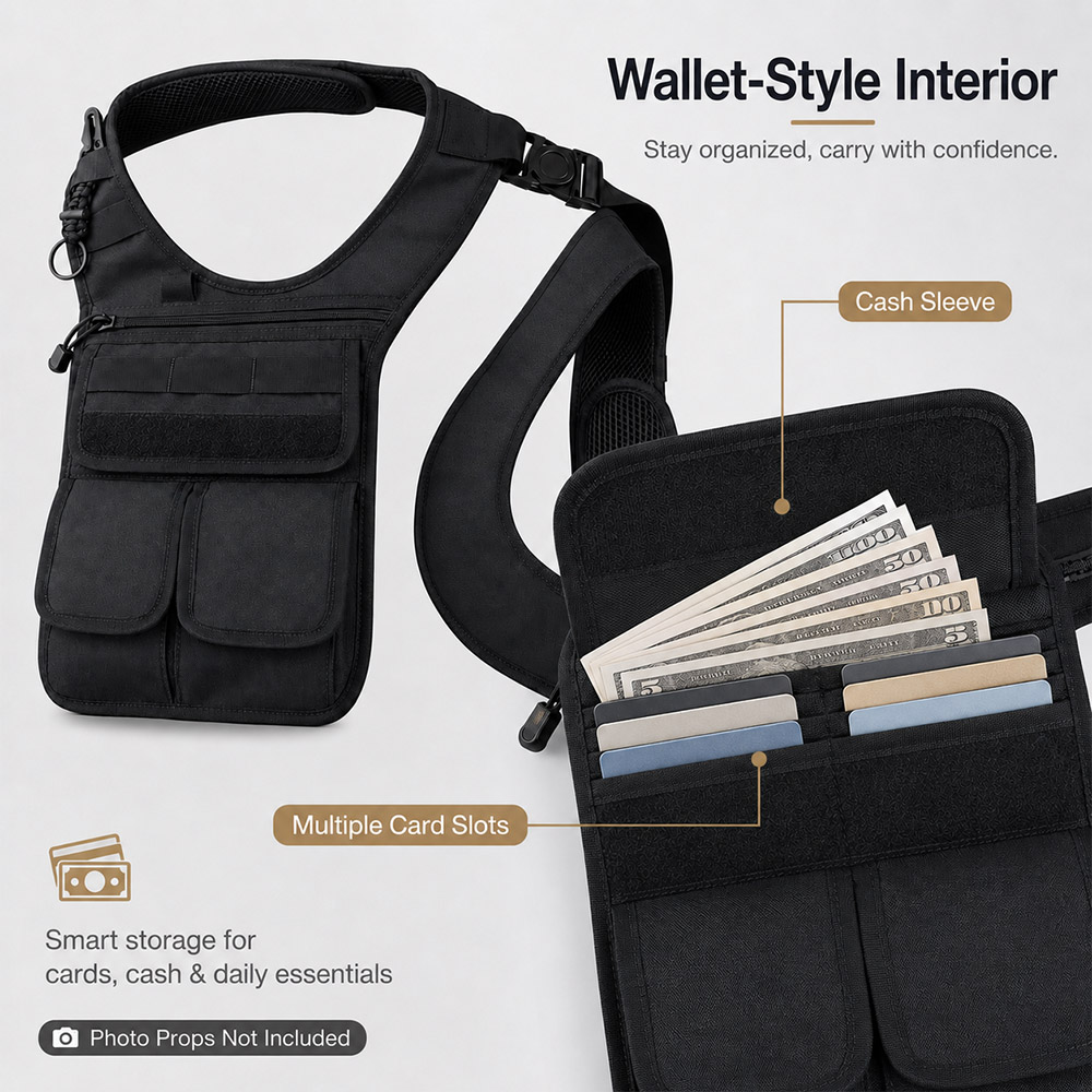 Sac à outils tactique dissimul - Edc Carry Pocket Pouch avis et prix