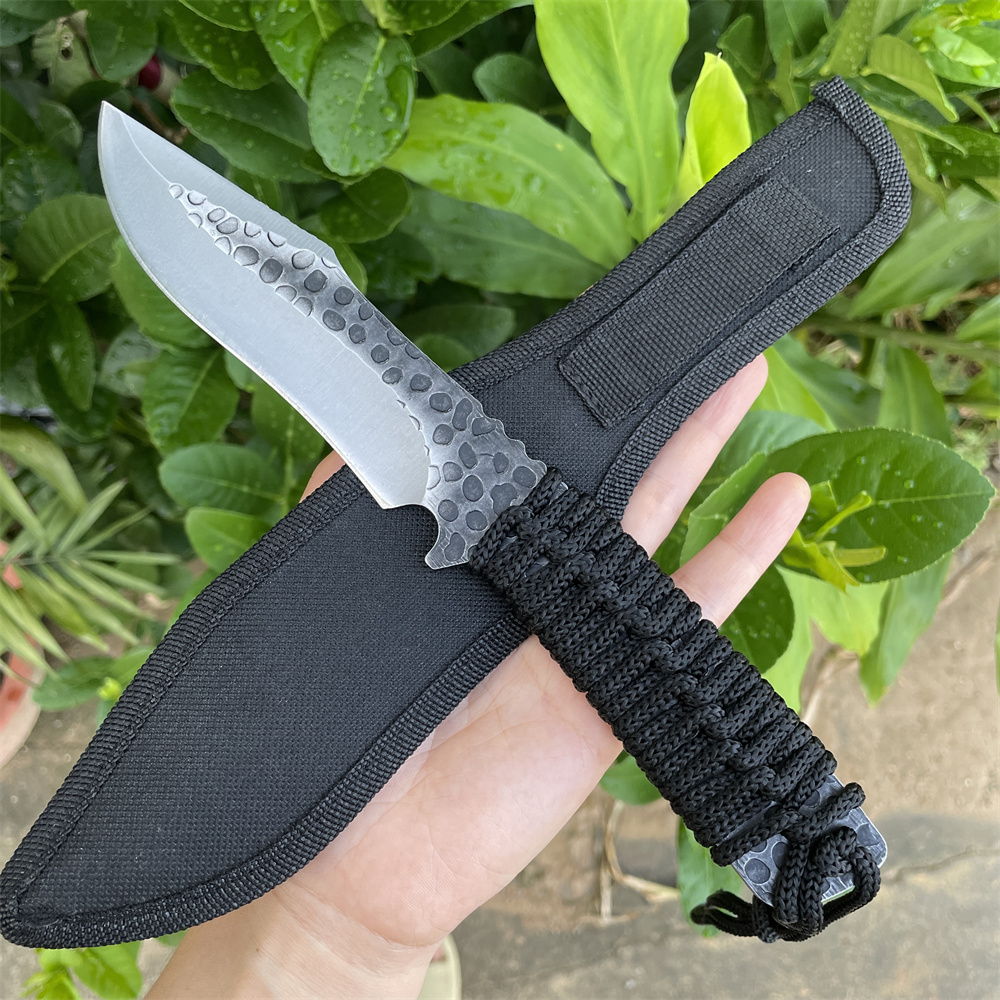Couteau de poche à lame forgée - Edc Carry Fixed Blade Knife avis et prix